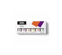 Liquitex Professional Gouache acrílico extrafino viscocidad baja, set colores fluorescentes 6 x 59 ml