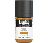Liquitex Professional Gouache acrílico extrafino viscocidad Baja, Tubo 59 ml, Amarillo óxido
