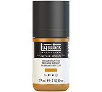 Liquitex Professional Gouache acrílico extrafino viscocidad Baja, Tubo 59 ml, Oro brillo iridiscente