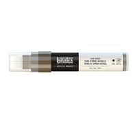 Liquitex Rotulador de Pintura acrílica, Punta Ancha, Tierra de Sombra Natural, 15 mm