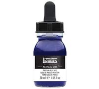 Liquitex Tinta Acrílica Ink Profesional Frasco 30 ml, Tono Azul de Prusia