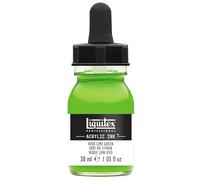 Liquitex Tinta Acrílica Ink Profesional Frasco 30 ml, Verde Lima Vivo
