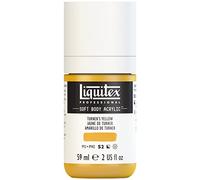 Liquitex Turners 1959730 - Pintura acrílica profesional (consistencia opaca, alta pigmentación, resistente a la luz y al envejecimiento, bote de 59 ml), color amarillo
