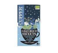 Cupper - 20 Bolsitas de Infusiones Ecológicas con Regaliz dulce, Hinojo y Anís - Apto para Veganos