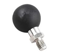 Liqzirtu Adaptador De Rótula, Base Adaptadora para Moto, Soporte Antideslizante para Retrovisor Impermeable Accesorios para Moto, Scooter Y Bicicleta