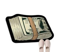 Liqzirtu Alfombra de Dormitorio estética,Alfombras para Puertas 100 Dollar Bill Money Carpet - Alfombra de Dinero por área, para Dinero de Terciopelo, cómoda Alfombra