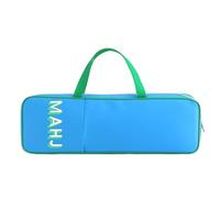 Liqzirtu Bolsas Empujador Mahjong - Ergonómica Impermeable Fundas Protectora, Bolsas de Almacenamiento para Empujadores y Soportes, Transporte Seguro de Fichas | Bollsa Conveniente y Resistente