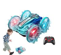 Liqzirtu Coche de TV LED - Teledirigido Car - Coche de televisión impermeable con gestos, gestos con gestos, Coche acrobático | Coche fuera de la carretera para el agua y la tierra, para Les y