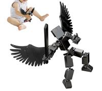 Liqzirtu Cool Action Figures - DIY Educational Movable Joints, Boys Action Figures, Kids Building Games | Actions Figure For Home School Classroom Travel Camping Picnic Birthday Holiday Party