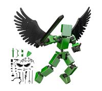 Liqzirtu DIY Action Figures - Educational Movable Joint Toys, Boys Building Figure, Kids Games | Action Figures For Home School Classroom Travel Camping Picnic Birthday Holiday Party