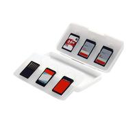 Liqzirtu Funda para Tarjeta de Juego, Portatarjetas de Juego - Organistas de Tarjetas Anti-Colisión de Caja de Protección,Organizador de Cartucho Impermeable Antipolvo para Actividades al Aire Libre