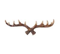 Liqzirtu Gancho de pared de de - Perchero de pared con acabado antiguo, soporte decorativo de pared, ganchos rústicos de de y ganchos para llaves, solución de almacenamiento práctica