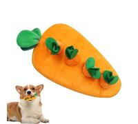 Liqzirtu No resbalones - Juguete de Zanahoria para Perros | Juguete Interactivo para estimulación Mental y Entrenamiento Cerebral