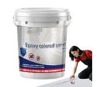 Liqzirtu Pintura epoxi para pisos - Pintura epoxi para suelos de, autonivelante a base de agua, efecto de mármol brillante, resistente al agua, tintada para refinanciar azulejos, encimera, bañera