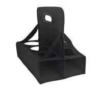 Liqzirtu portátil para Bebidas - para Carrito de Bebidas - Plegable con Asas | Portavasos Reutilizable Aislado Ideal para entregas de Alimentos, Transporte Seguro de Bebidas y Alimentos