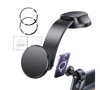 Liqzirtu Soporte magnético para teléfono de Coche | Cuna móvil Plegable - Montaje de teléfono Consola Central - para camión Sedan SUV Conductores Viajeros Viaje Desplazamiento Navegación Usuarios