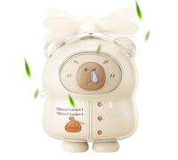 Liqzirtu Ventilador Portátil Ventilador Capybara Refrigerante, Ventilador De Bolsillo Recargable USB Para Viaje Al Aire Libre Playa Tienda Gimnasio Escuela Con Discreción Sonido