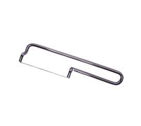 Lira de acero inoxidable para cortar bien delicados - utensilio de cocina para cortar fácilmente alimentos delicados, como el hígado graso, sin dañarlos