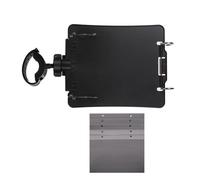 Lira ergonómica para clarinete para músicos, cuenta con anillos de metal seguros y clips dobles para sujetar las partituras firmemente la lira de clarinete