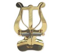 Lira para Trompeta, Corneta, Fliscorno Soundman® - Atril de marcha para trompeta y corneta con abrazadera Yellow Brass Atriles de lira
