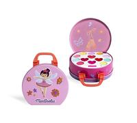 LIRAGRAM-Lata de Belleza Martinelia Magic Ballet. 11x10,5x3,5 cm. Incluye 9 Sombras de Ojos 4 Brillos de Labios, Multicolor, (1)