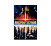LIRAHRNNKA Póster decorativo de The Fifth Element en lienzo estético para decoración de pared, decoración moderna de dormitorio, 60 x 90 cm, estilo sin marco