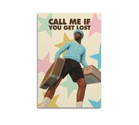 LIRAHRNNKA Tyler Poster The Creator Call Me If You Get Lost Póster decorativo en lienzo para decoración de pared, decoración moderna de dormitorio, póster de 40 x 60 cm, estilo sin marco