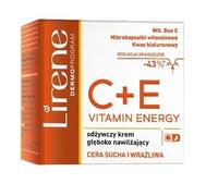 Lirene, C+E Nourishing Deep Moisturising Day/Night Cream, 50 ml - Válido a largo plazo