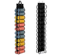 Lirex Colgando Yoga Legging Organizador de Armario con 24 Bolsillos, Organizador Armario Colgante Puede Guardar Pantalones de Yoga, Camisetas, Bufandas