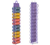 Lirex Colgando Yoga Legging Organizador de Armario con 24 Bolsillos, Organizador Armario Colgante Puede Guardar Pantalones de Yoga, Camisetas, Bufandas