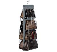 Lirex Organizador para Colgar Bolsos, de 8 Bolsillos Colgante, para Armario de Tela Oxford Armario Familiar, Dormitorio, Plegable y Ajuste Universal