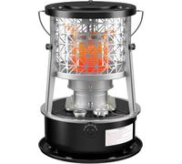 LIRHIQYGF Calefactor Portátil de Parafina 5L, Estufa de Camping para Interiores, Hogar, Pesca en Hielo y Senderismo, Quemador 360° y Área de Calefacción de 10-20m², Sliver