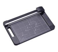 LIRHIQYGF Cortadora de Papel pequeña, cortadora de Papel portátil, cortadora de Papel Multifuncional con Seguridad integrada, Adecuada para Papel Laminado y proyectos de Manualidades.