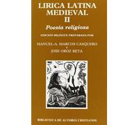 Lírica latina medieval. II: Poesía religiosa: 2 (NORMAL)