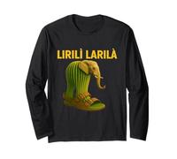 Lirili Larila Meme Italiano Brainrot Extraño Absurda Manga Larga