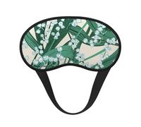 Lirio del valle, Cubiertas oculares completas, antifaces para dormir que bloquean la luz, orejeras opacas para dormir