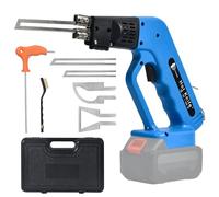 LIROPAU 150 W Cortador de Espuma Eléctrico Cuchillo Compatible con 36-42V Batería, Calentamiento Rápido de 0-600 ℃ con 4 Cuchillas para Esponja de Plástico de Espuma