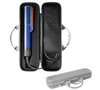 LIROPAU Bolsa de Viaje Compatible con Plancha de Pelo Dyson Airstrait HT01, Bolsa de Almacenamiento de Viaje portátil a Prueba de Golpes - Gris
