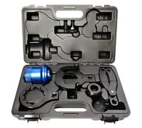 LIROPAU Herramientas de Instalación Extracción del Diferencial del Eje de Transmisión Trasera para instalación/desmontaje de rodamientos de Rueda Compatible con X3 X5 X6 E70 E90 E91 E92 RWD 4WD