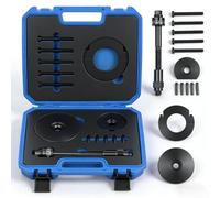 LIROPAU Juego de 14 extractores universales de rodamientos de rueda, herramientas de montaje, desmontaje, 85 mm, extractor de rodamientos, herramienta de desmontaje compatible con Citroen con Opel con