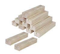 LiRRvb Juego de 12 soportes de madera natural para tarjetas de fotos y postales para decoración del hogar, elegantes soportes para fotos, estante de exhibición de fotos