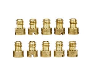 LiRRvb Juego de boquillas de carburador profesional principal y boquilla auxiliar de latón para modificación de vehículos principal y auxiliar