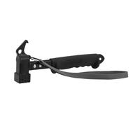 LiRRvb Martillo de camping de doble propósito con mango cómodo para tienda de campaña, extractor de estacas portátil para exteriores, clavos para acampar al aire libre con mango de esponja, fácil de