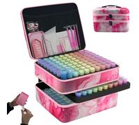 LIRUNQIU Contenedores de almacenamiento de pintura de diamantes, 240 ranuras, accesorios de arte de diamante y kits de herramientas, caja de almacenamiento para cuentas de joyería