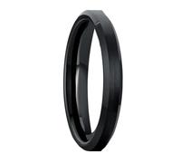 Lirzxin Anillo mujer hombre tungsteno anillo de compromiso anillos mujer hombre pareja simples cepillado ancho 2 mm-8 mm, Tungsteno, Sin gemas.