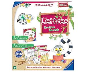 Lis et joue avec Maki - Les lettres - Jeux éducatifs - 00022358