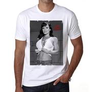 Lisa ANN Men's T Shirt One In The City White Size L