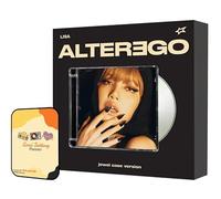 LISA (BLACKPINK) Album - Alter Ego Jewel Case ver.+Pre Order Benefits+BolsVos Exclusive K-POP Giveaways Package