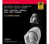 Lisa Della Casa : Airs d'opéras. Böhm, Wallberg, Krips, Keilberth.