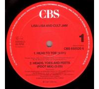 LISA LISA AND CULT JAM - HEAD TO TOE 12 INCH (12" VINYL SINGLE) UK CBS 1987